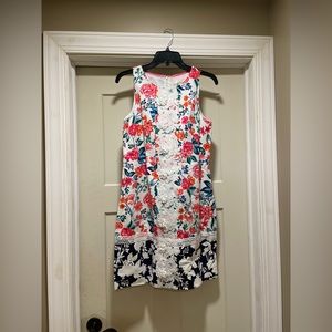 Eliza J Floral Dress Size 4 from Dillards